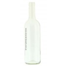 Бутылка Weinflashe 0,75 л прозрачная