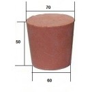 Коническая пробка из резины, для технических целей  50 х 70 / 60 мм